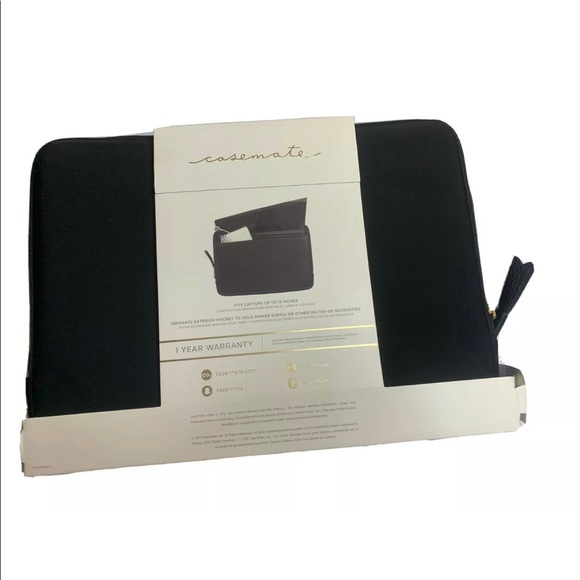 Case mate edition laptop sleeve with folio pocket - Picture 4 of 5